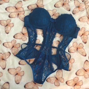 Royal Blue Teddy 🦋